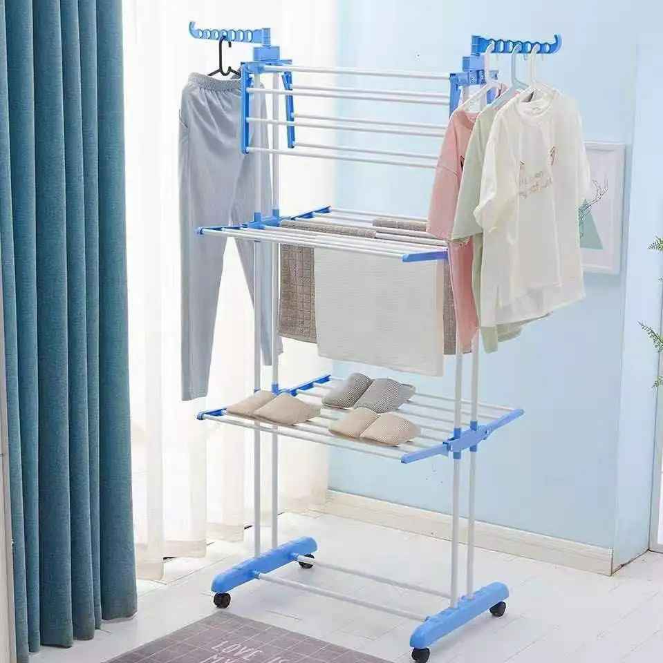 😱🧺TENDEDERO MOVIL DE 4 NIVELES 👗🧦👔🥼👜🥾👠