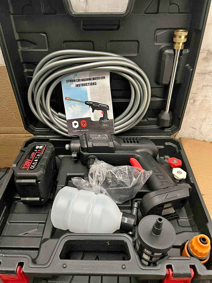 😱🎉HIDROLAVADORA PORTATIL 120V ALTA PRESION ✔🧺