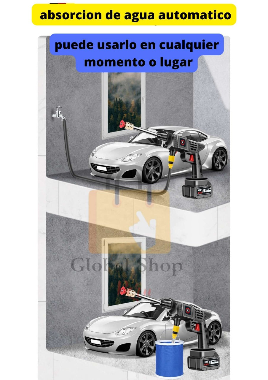 😱🎉HIDROLAVADORA PORTATIL 120V ALTA PRESION ✔🧺